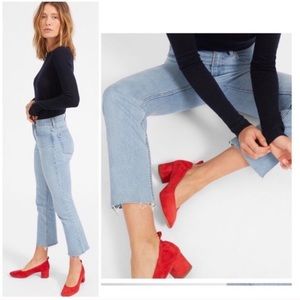 Everlane High Rise Kick Crop